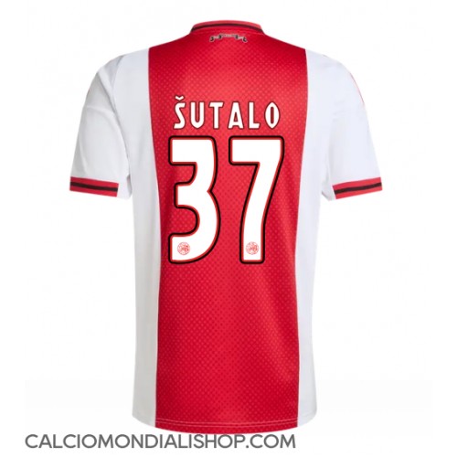 Maglie da calcio Ajax Josip Sutalo #37 Prima Maglia 2025-26 Manica Corta